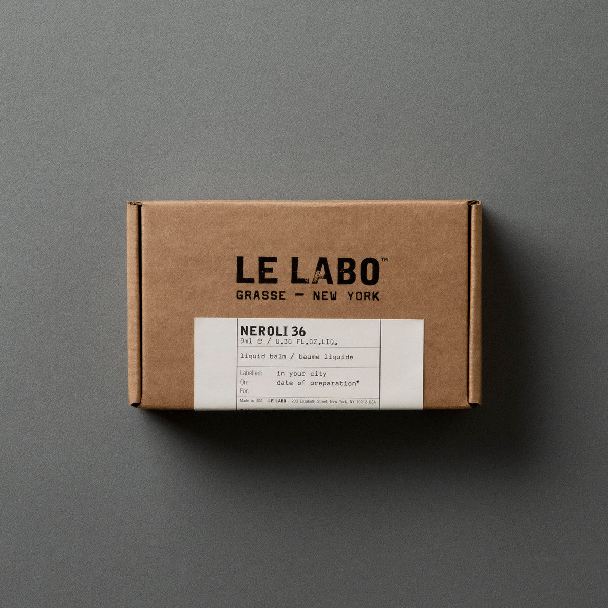 Fragrances NEROLI 36 | liquid balm